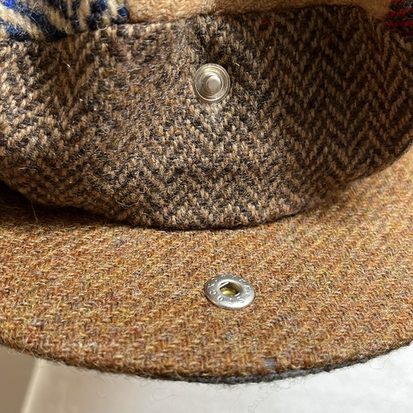 Hanna Hats Vintage Cap Patchwork
Tweed Sz L Wool News Cap - Picture 5 of 7